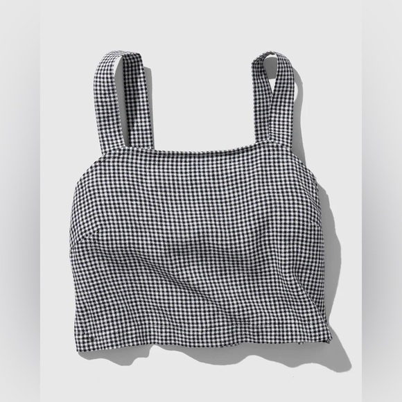 Linen Cropped Tank - Picture 1 of 6